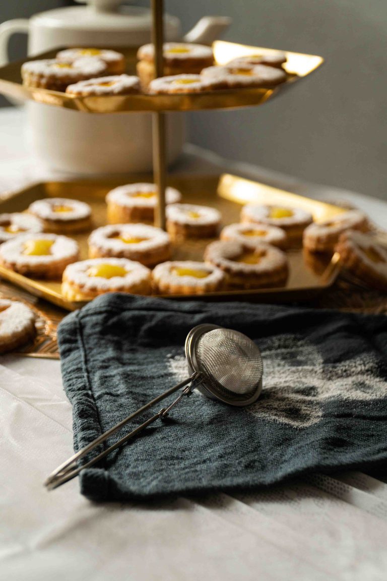 Petit gateau au citron et à la mangue